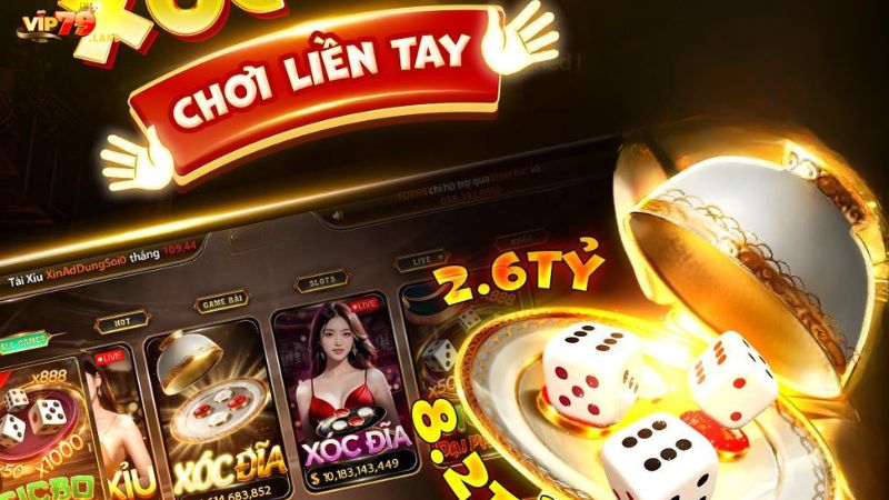 Hướng dẫn bắt đầu ván xóc đĩa Vip79 chi tiết