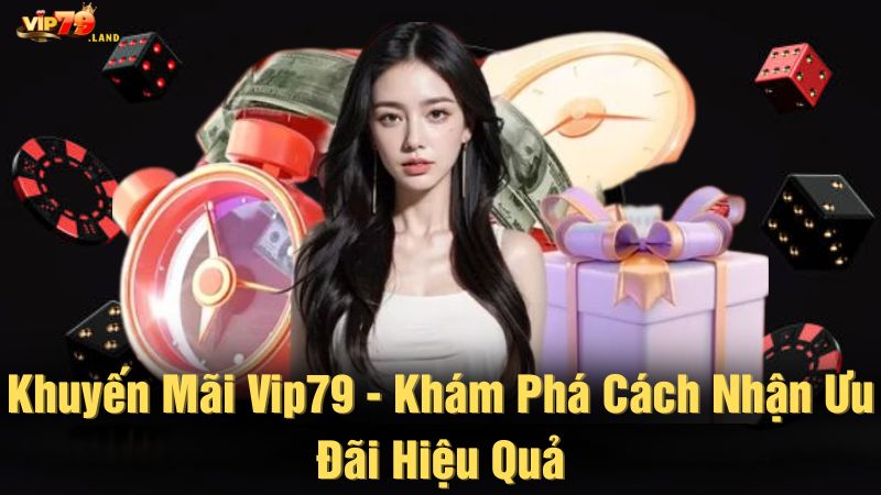 Khuyến mãi Vip79 - Khám phá cách nhận ưu đãi hiệu quả