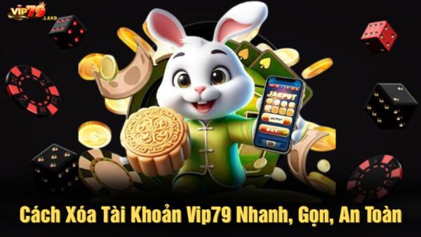 Cách xóa tài khoản Vip79 nhanh, gọn, an toàn