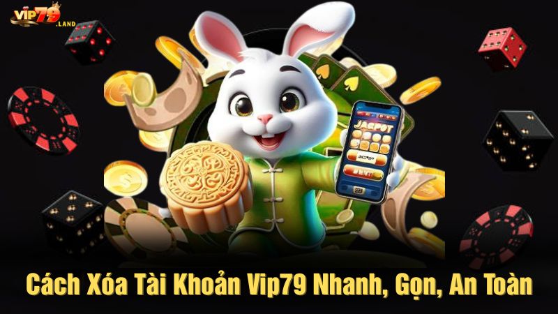 Cách xóa tài khoản Vip79 nhanh, gọn, an toàn